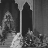 L to R: H.H. McCollum (Older Ali Brother), Mark Schweid (One Ali Brother), Alfred Lunt (Marco Polo), Henry Travers (Nicolo) and Ernest Cossart (Maffeo).