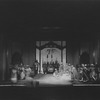 Scene from "Marco Millions", Guild Theatre, 1928. Set and costumes designed by Lee Simonson.