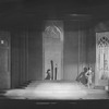 Alfred Lunt as Marco Polo and Natalie Browning as Donata.