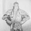 Alfred Lunt as Marco Polo.