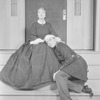 Florence Reed as Christine and Walter Abel as Orin Mannon.