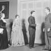 L to R: Judith Anderson (Lavinia Mannon), Bernice Elliott (Hazel Niles), Walter Abel (Orin Mannon) and Eric Kalkhurst (Peter Niles).