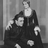 Leona Hogarth as Lavinia and Charles Brokaw as Orin.