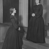 Leona Hogarth as Lavinia (on ground) and Elizabeth Risdon as Christine (on steps).