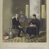 Mr. Medhurst in conversation with Choo-Tih-Lang, attended by a Malay boy.