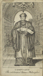 Confucius : the celebrated Chinese philosopher.