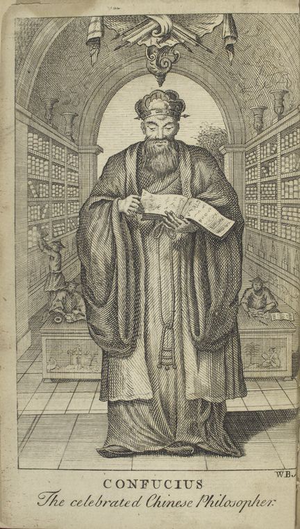 Confucius : the celebrated Chinese philosopher. - NYPL Digital Collections
