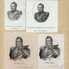 Charles Ferdinand de France, duc de Berry [a sheet with four portraits].