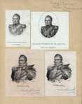 Charles Ferdinand de France, duc de Berry [a sheet with four portraits].