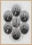 Governors, New England states, 1862 : Maine, Israel Washburn, Jr. ; New Hampshire, Nathaniel S. Berry ; Vermont, Frederick Holbrook ; Bunker Hill Monument ; John A. Andrew, Massachusetts ; William Sprague, Rhode Island ; Connecticut, Wm. A. Buckingham