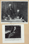 The authors : Mr. Walter Besant [and] the late Mr. James Rice ; Sir Walter Besant [a sheet with two images].