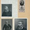 Sir Walter Besant [a sheet with four portraits]