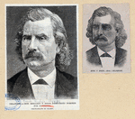 Hon. Benjamin T. Biggs [a sheet with two portraits].