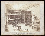 Surgeon General's Library, Washington, about 1890, Dr. J.S. Billings at centre table.