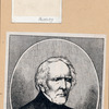 Horace Binney [a sheet with two portraits].