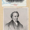 Reverend Thomas Binney [a sheet with two portraits].