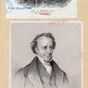 Reverend Thomas Binney [a sheet with two portraits].