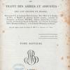 Nouveau Duhamel, ou Traité des arbres et arbustes que l'on cultive en France [Tome 7, Title page]