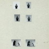 Contact prints of kayon [or gunungan] (1-4) ; Ardjuna meets a giant (5-6)