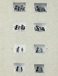 Contact prints of "Heroes of the 'left' realm