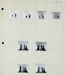 Contact prints of "Raga Ireng and Permadi" (top four prints)