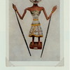 Wooden figure used in the Wayang Golek puppet-plays. Early 19th century. British Museum