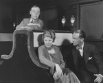 L to R: Grant Mills (as Jerry Hyland), Jean Dixon (as May Daniels) and Hugh O'Connell (as George Lewis)