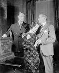 L to R: Alfred Lunt as Raphael Lord, Lynn Fontanne as Ann Carr and Edward Emery as Dr. Avery.