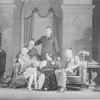 Seated L to R: : Douglass Montgomery (Douglas Carr), Shirley O'Hara (Phyllis Pennell), Lynn Fontanne (Ann Carr), Edward Emery (Dr. Avery), and Alfred Lunt as Raphael Lord (center, standing).