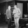 Lawrence Leslie (left) as Curtis Maxwell and Alfred Lunt (right) as Raphael Lord.