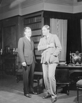 Lawrence Leslie (left) as Curtis Maxwell and Alfred Lunt (right) as Raphael Lord.