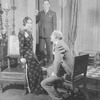Lynn Fontanne (Ann), Alfred Lunt (Raphael) and Edward Emery (Dr. Avery), seated.