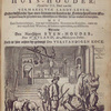 De medicyn-winkel of erbaren huys-houder: zijnde het III. Deel van het vermakelyck landt-leven.[title page depicting man examining horse, with bull and sheep nearby]