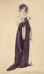 Evening dress, February 1810.