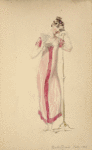 Ball dress, July 1810.