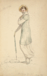 Walking dress, August 1810.
