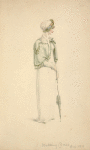 Walking dress, October 1811.