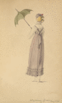 Walking dress, August 1814.