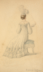 Evening dress, August 1815.