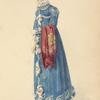 Walking dress, December 1815.