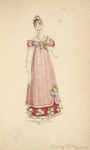 Evening dress, December 1815.