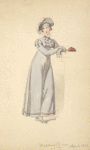 Walking dress, April 1818.