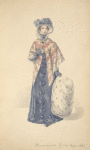 Promenade dress, November 1821.