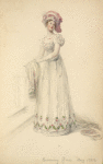 Evening dress, August 1822.
