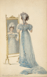 Evening dress, October 1822.