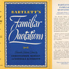 Bartlett's Familiar Quotations, eleventh edition edited by Christopher Morley and Louella D. Everett.