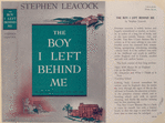 The Boy I Left Behind Me.