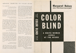 Color blind; a white woman looks at the Negro.
