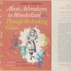 Alice's adventures in Wonderland, and, Through the looking glass.