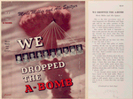 We dropped the A-bomb.